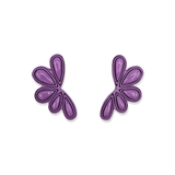 Oorbellen Flower Purple