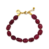 Armband Burgundy Stone