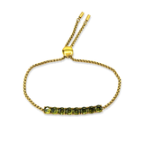 Armband Matcha Green Rhinestones