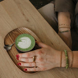 Armband Matcha Green Rhinestones