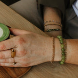 Armband Matcha Green Beads