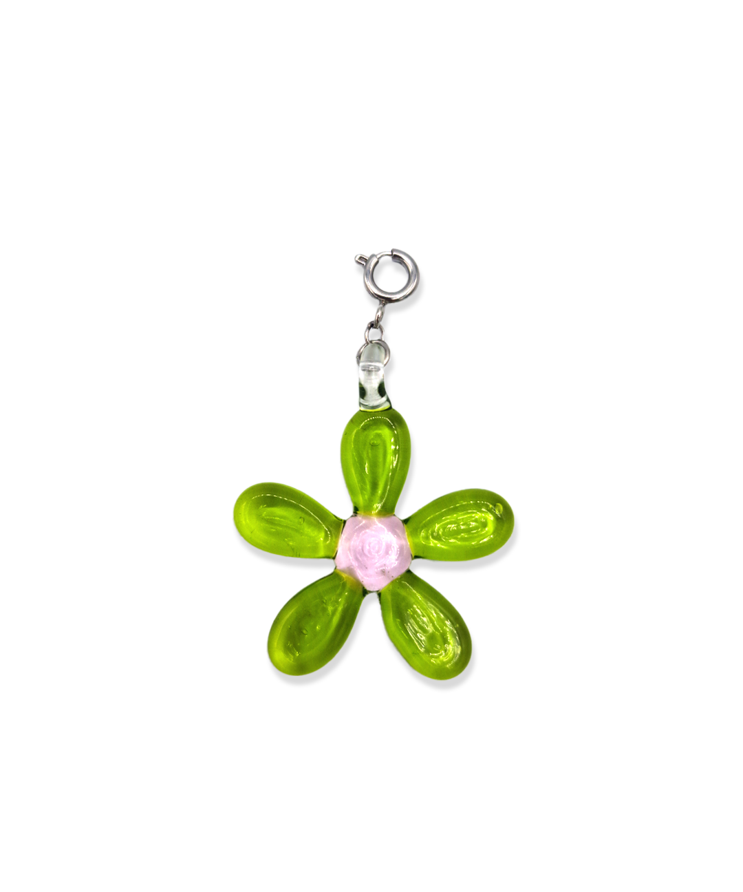 Hanger Flower of Green Glass