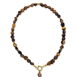 Ketting Tiger Eye Pebble Stones