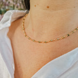 Ketting Shimmer Peridot groen