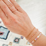 Armband Shimmer Rose quartz